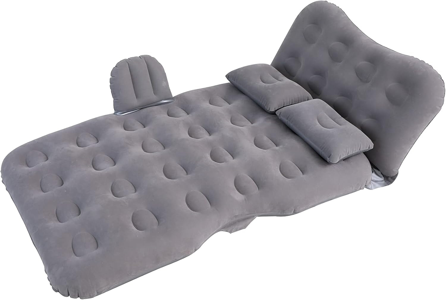 Inflatable Car Air Mattress with Car Air Pump - Thickened Camping Bed Sleeping Pad for SUV, Sedan, Pickup Back Seat